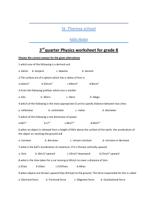 Physics worksheet for grade 8.pdf